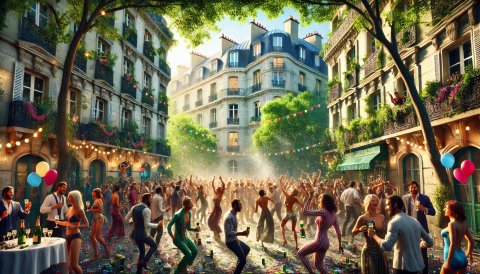 L'assemblee générale de l'association part en sucette.