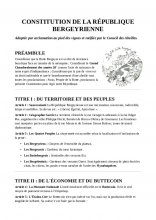 Constitution de la Butte Bergeyre