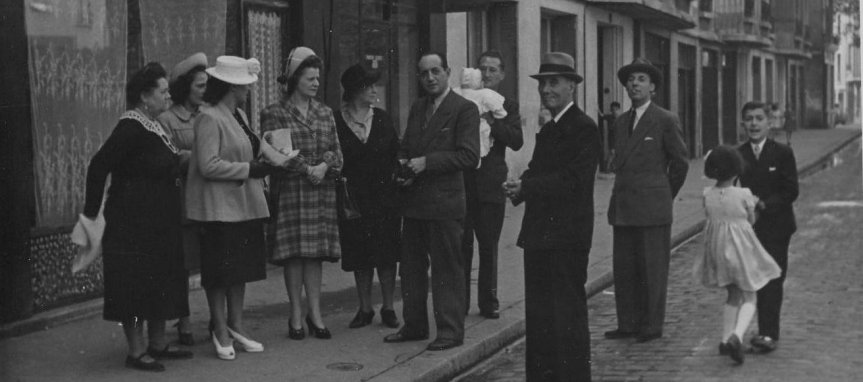 La rue Rémy de Gourmont en 1947
