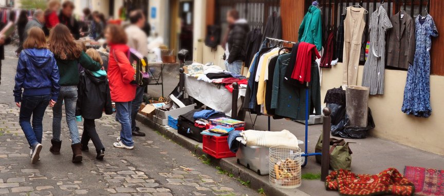 vide grenier 2015 sur la butte bergeyre