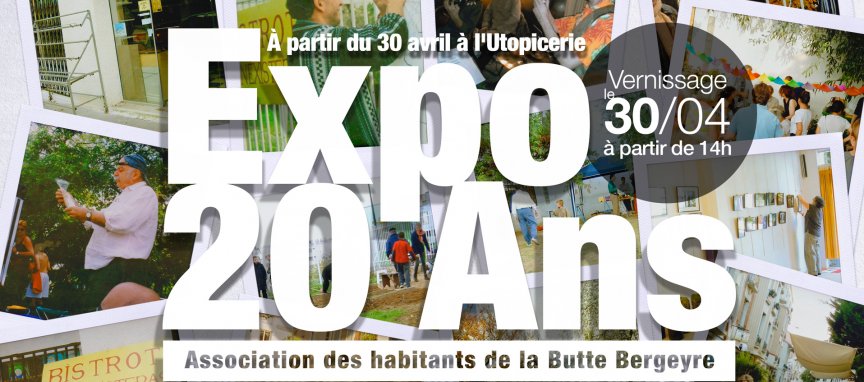 Affiche Expo 20 ans AHBB