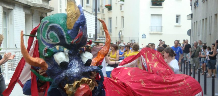 Le dragon du carnaval 2012