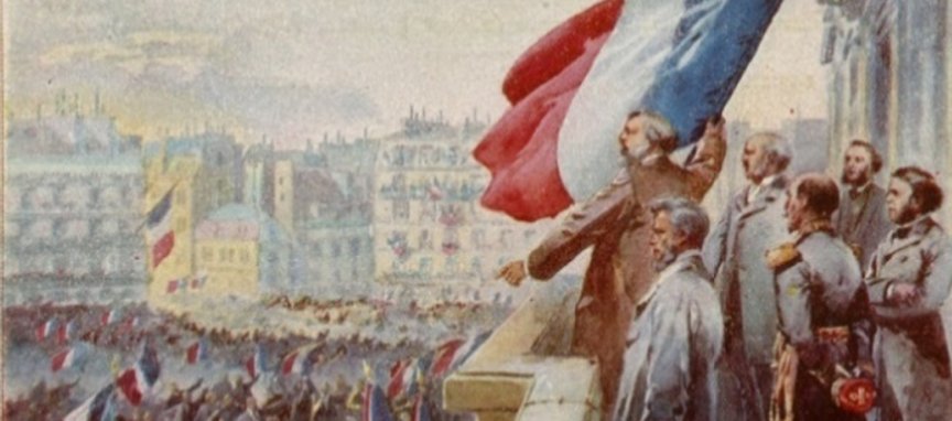 Proclamation de la République Bergeyre