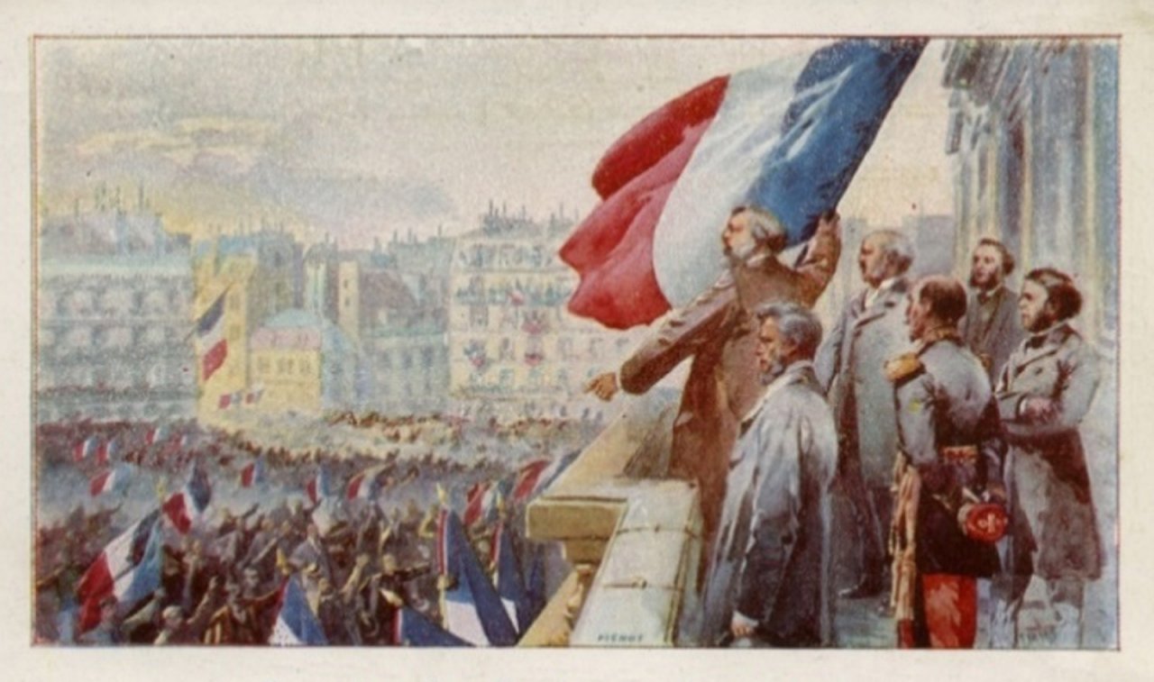 Proclamation de la République Bergeyre