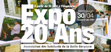 Affiche Expo 20 ans AHBB